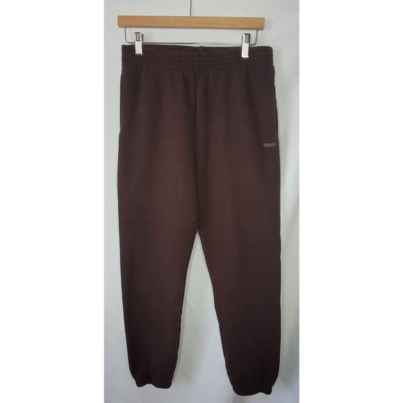 TNA- Women's Brown Sweatpants with elastic bottoms- size Medium- see pics - Picture 1 of 8